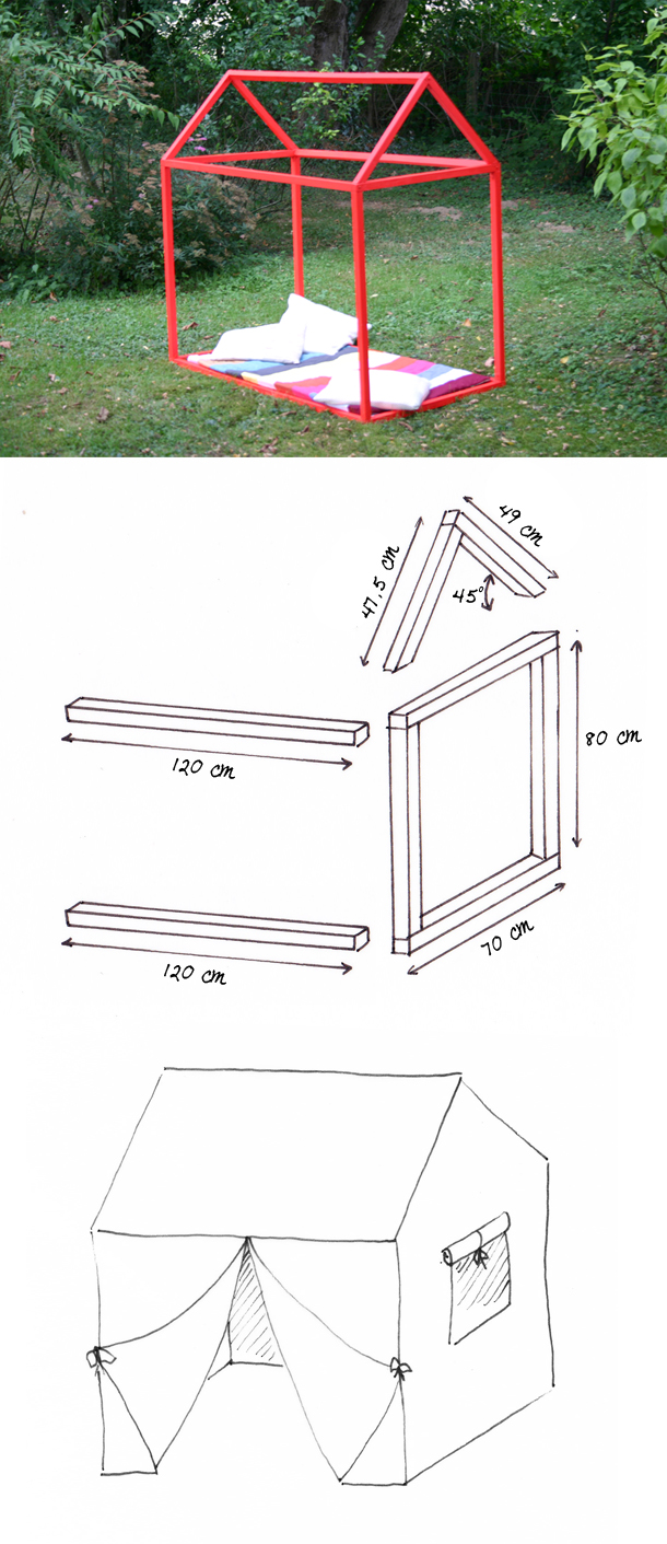 diy cabane bois