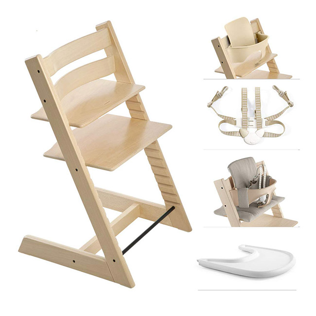 Seggiolone Sedia Stokke Tripp Trapp Naturale