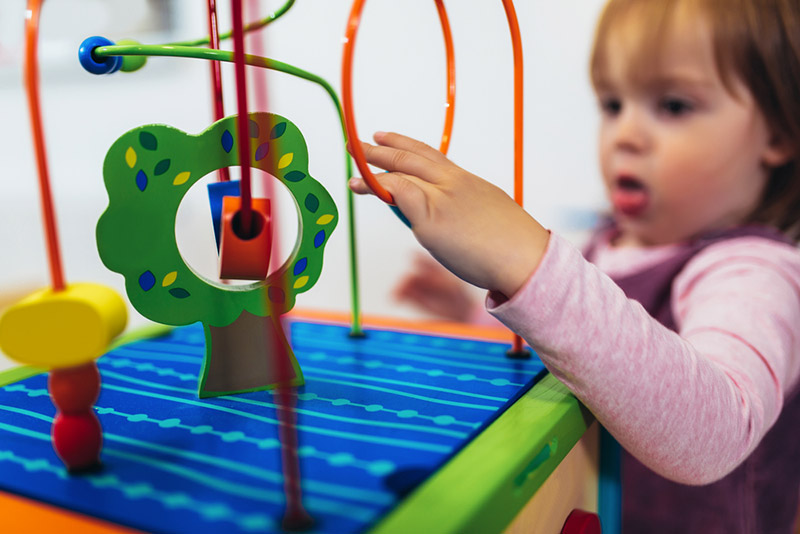 cube d'activité bébé