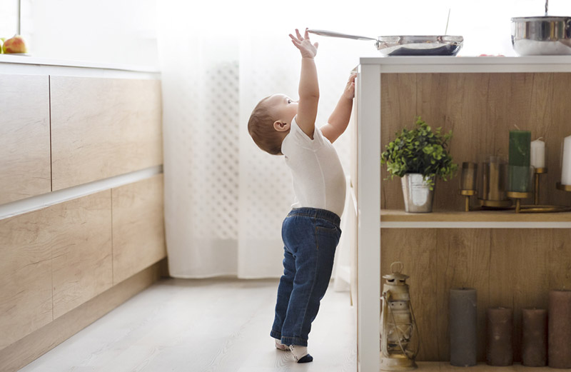 sécurisé sa cuisine pour bébé