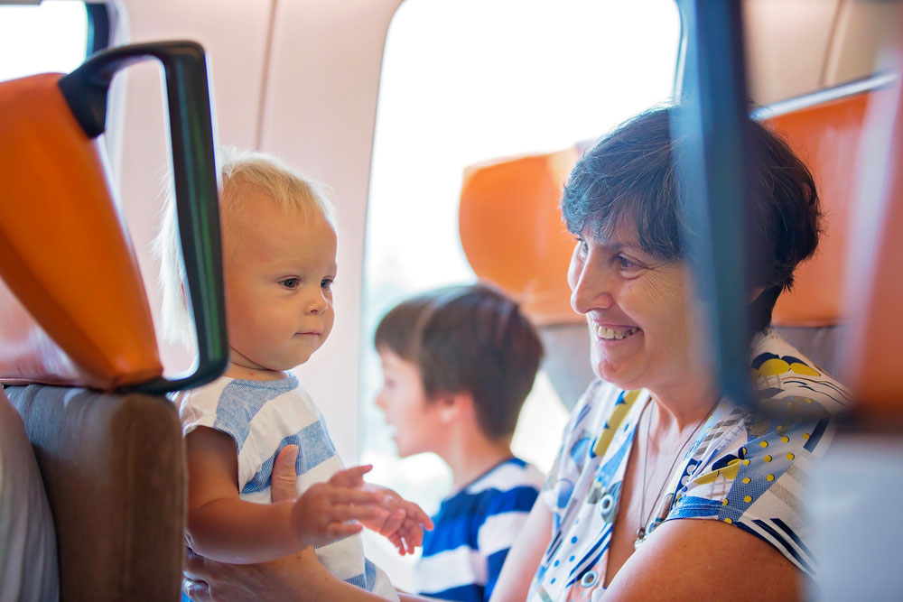 voyager en train avec bebe