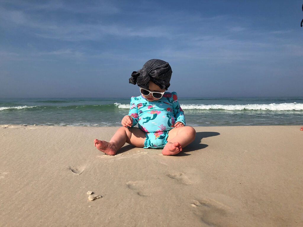 enfant plage conseils