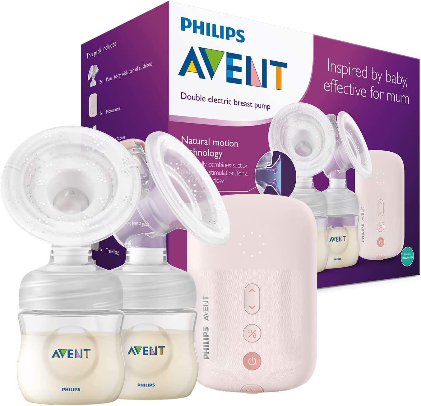 Tire-lait électrique Double-Philips-Avent Modèle SCF397-11